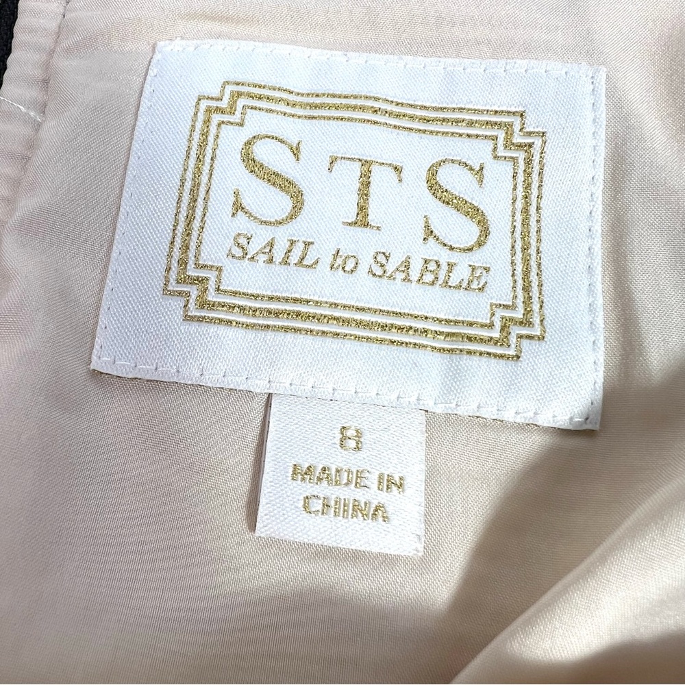 Sail to Sable Fringe Mini Skirt Cream Size 8 - Picture 7 of 11